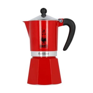 Kawiarka Bialetti Rainbow 6tz czerwona